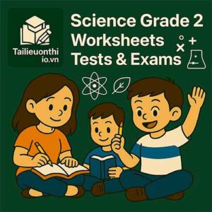 Science Grade 2 – Term 3 Test for Cambridge Primary with answer key