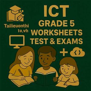ICT Grade 5 worksheets Cambridge with answer key