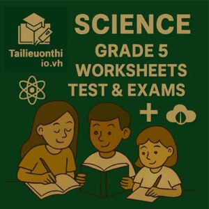 Science Grade 5 – Term 2 Test for Cambridge Primary with answer key