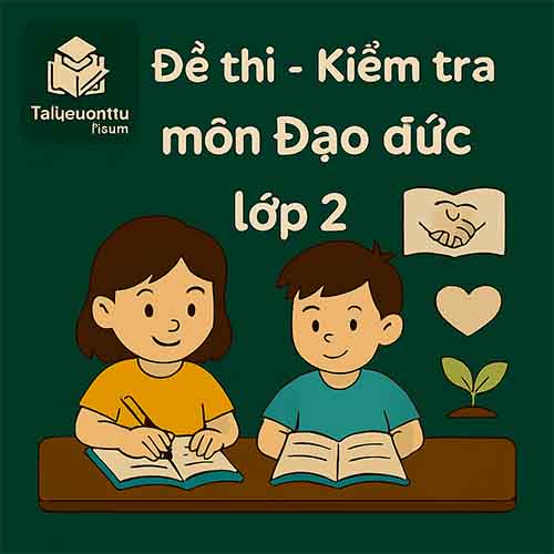 đề kiểm tra 45 phút (1 tiết) môn Đạo đức lớp 2 chương trình mới