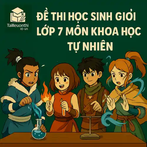 đề ôn thi học sinh giỏi lớp 7 môn Khoa học tự nhiên Hà Nội