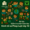 đề thi cuối học kì 2 (cuối năm) môn Giáo dục Kinh tế và pháp luật lớp 10 chương trình mới