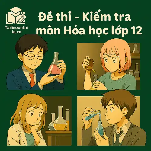 đề kiểm tra 45 phút (1 tiết) môn Hóa học lớp 12 chương trình mới