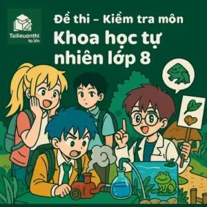Đề thi – Kiểm tra môn Khoa học tự nhiên lớp 8