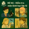 đề thi cuối học kì 1 môn Sinh học lớp 12 chương trình mới
