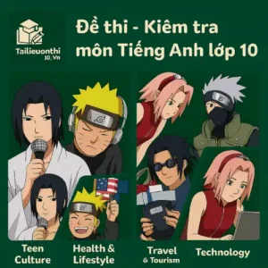 Đề thi - Kiểm tra môn Tiếng Anh lớp 10