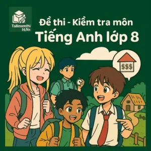 đề thi cuối học kì 2 (cuối năm) môn Tiếng Anh lớp 8 hệ CLC