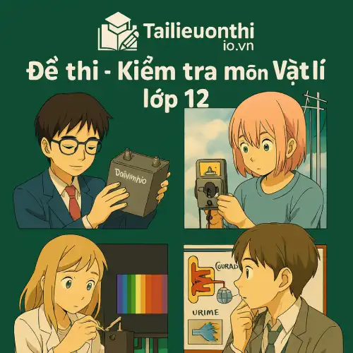 Đề thi - Kiểm tra môn Vật lí lớp 12