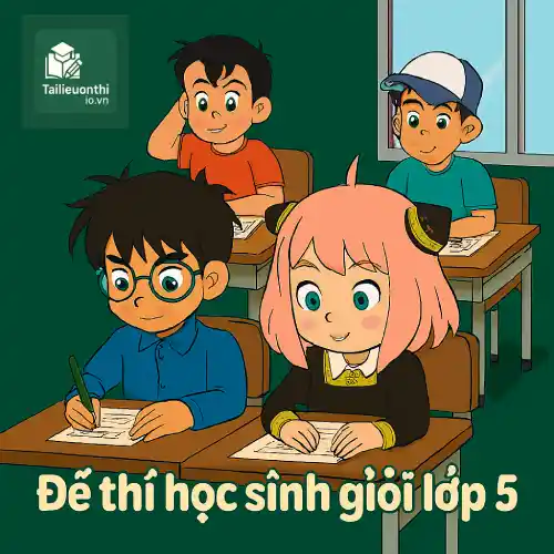 đề thi khảo sát Học sinh giỏi lớp 5 môn Tiếng Việt cấp trường