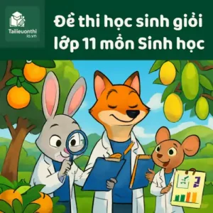 Đề thi Học sinh giỏi lớp 11 môn Sinh học