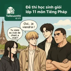 đề ôn thi bồi dưỡng học sinh giỏi lớp 11 môn Tiếng Pháp cấp quốc gia