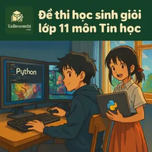 đề ôn thi bồi dưỡng học sinh giỏi lớp 11 môn Tin học cấp trường
