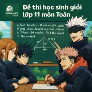 đề ôn thi bồi dưỡng học sinh giỏi lớp 11 môn Toán Hà Nội