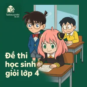 đề thi khảo sát Học sinh giỏi lớp 4 môn Tiếng Anh cấp trường