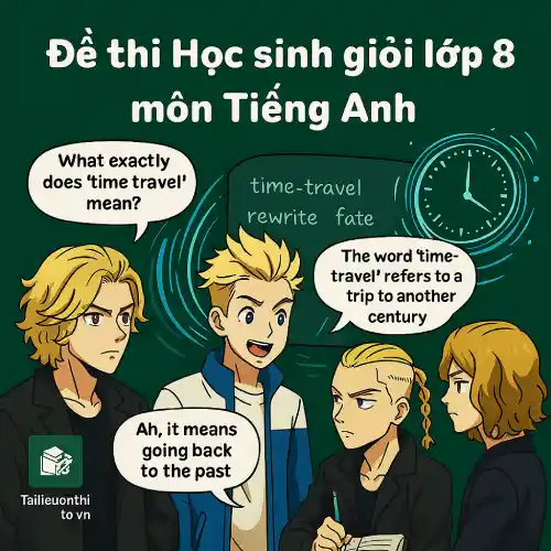 đề ôn thi bồi dưỡng Học sinh giỏi lớp 8 môn Tiếng Anh cấp tỉnh/thành