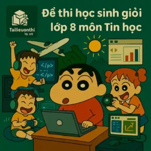 đề ôn thi bồi dưỡng Học sinh giỏi lớp 8 môn Tin học cấp quốc gia