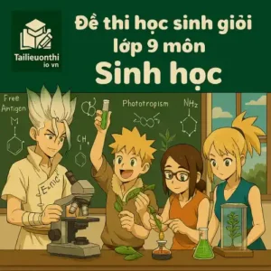 Đề thi học sinh giỏi lớp 9 môn Sinh học