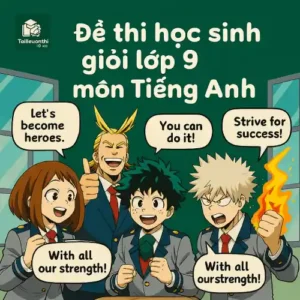 đề ôn thi chọn lọc học sinh giỏi lớp 9 môn Tiếng Anh Đà Nẵng
