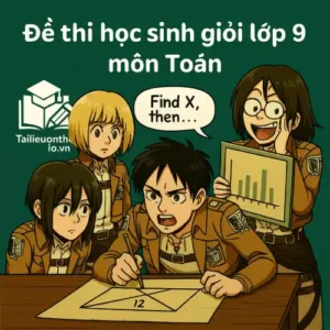 Đề thi học sinh giỏi lớp 9 môn Toán