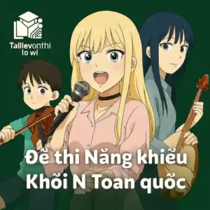Đề thi năng khiếu khối N toàn quốc