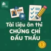câu hỏi trắc nghiệm thi chứng chỉ hành nghề đấu thầu