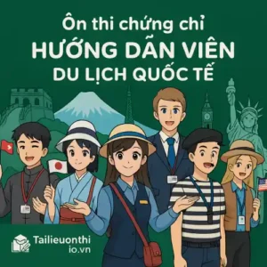 Đề cương & Bộ 10 đề thi thử môn Nghiệp vụ hướng dẫn viên quốc tế