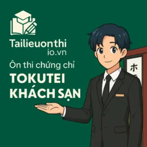 Ôn thi chứng chỉ Tokutei khách sạn