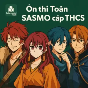 đề thi thử Toán học quốc tế SASMO lớp 8