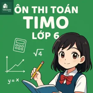đề thi thử Toán quốc tế TIMO Primary 6 (lớp 6) vòng sơ loại
