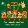 đề luyện thi đấu trường VioEdu Tiếng Anh lớp 1 vòng chung kết cấp trường