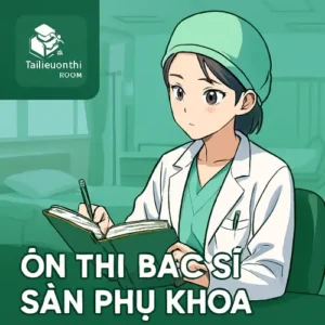 Bộ câu hỏi và đề luyện thi viên chức bác sĩ sản phụ khoa toàn quốc full 2 vòng