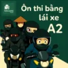đề thi thử lý thuyết giấy phép (bằng lái) xe máy A2