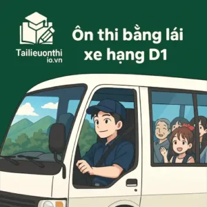 Ôn thi bằng lái xe D1