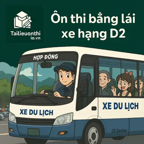 Ôn thi bằng lái xe hạng D2