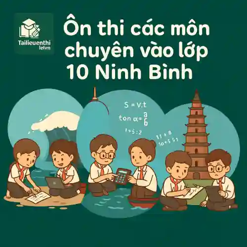 đề thi thử chuyên Văn vào lớp 10 Ninh Bình