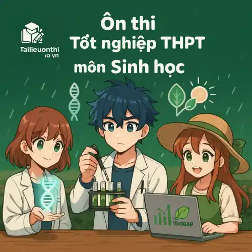Các dạng bài & Cấu trúc đề thi môn Sinh học Kỳ thi tốt nghiệp THPT 2026