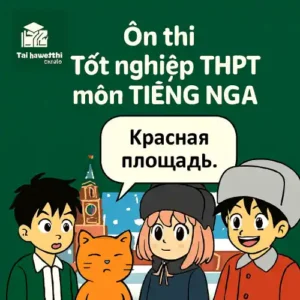 Ôn thi môn tiếng Nga tốt nghiệp THPT