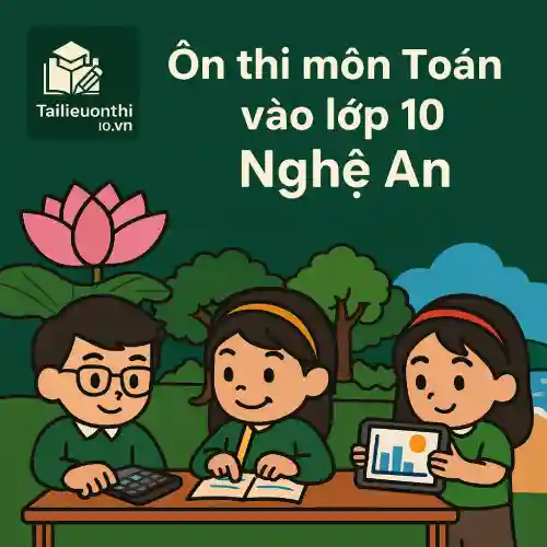 đề thi thử môn Toán Kỳ thi tuyển sinh vào lớp 10 Nghệ An năm 2026/27