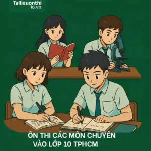 đề thi thử chuyên Toán vào lớp 10 TP Hồ Chí Minh