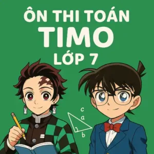 đề thi thử Toán TIMO Primary 7 (lớp 7) vòng chung kết quốc tế