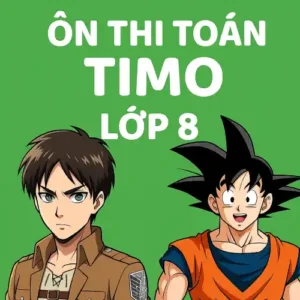 đề thi thử Toán quốc tế TIMO Primary 8 (lớp 8) vòng sơ loại