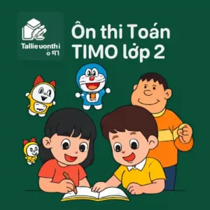 đề thi thử Toán TIMO Primary 2 (lớp 2) vòng chung kết quốc tế
