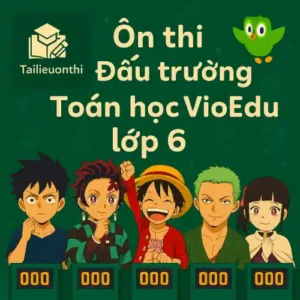 Đấu trường Toán học VioEdu lớp 6