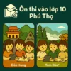 đề thi thử môn Toán vào lớp 10 Phú Thọ mới
