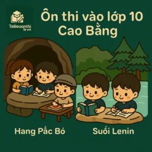 đề thi thử môn Toán vào lớp 10 tỉnh Cao Bằng năm 2026