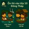 đề thi thử môn Toán vào lớp 10 tỉnh Đồng Tháp mới (Đồng Tháp + Tiền Giang cũ) năm 2026