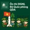 ôn thi ĐGNL Bộ quốc phòng QDA