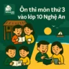 đề thi thử môn Tiếng Anh vào lớp 10 Nghệ An năm 2026